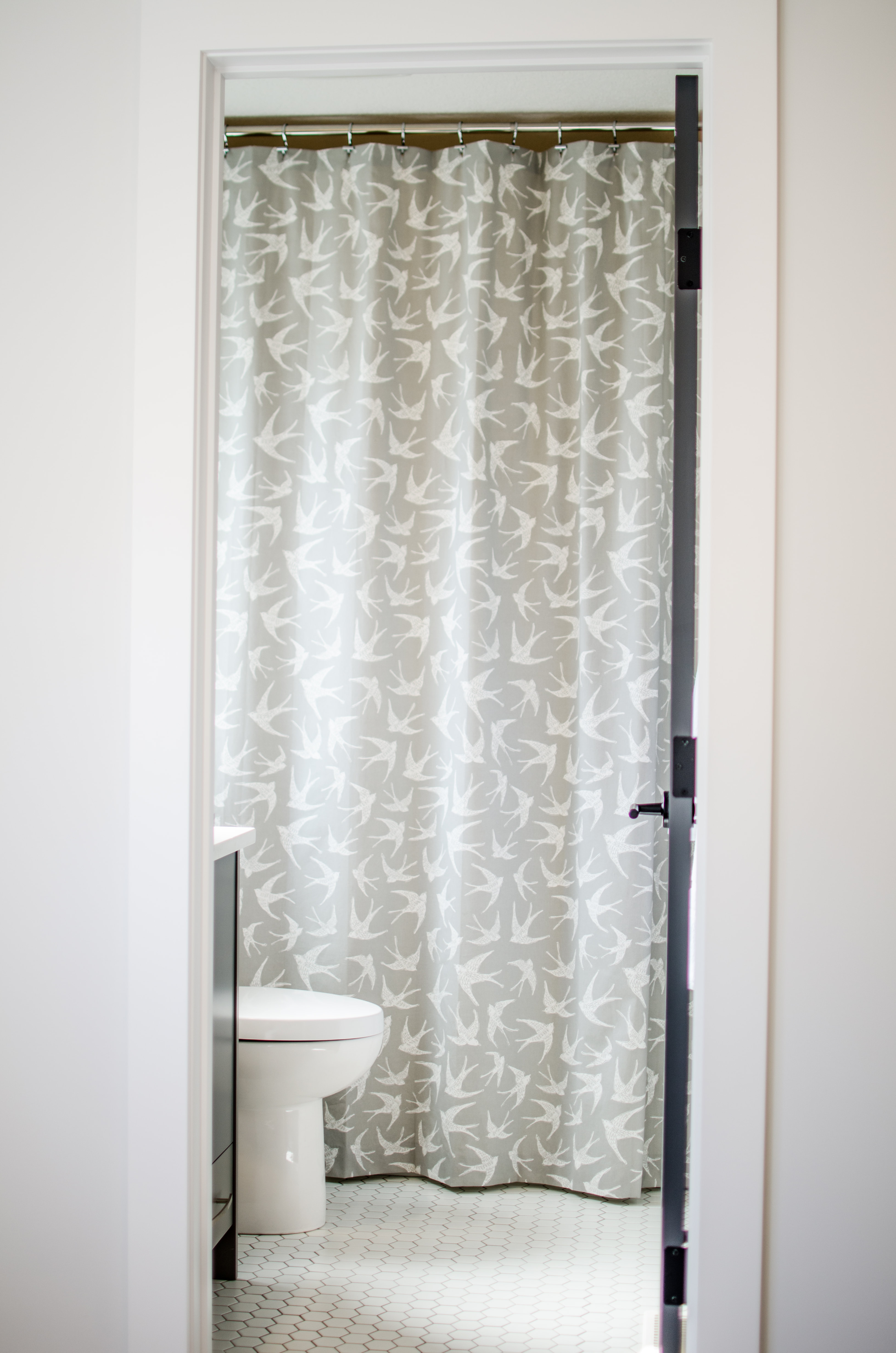Soar Floor To Ceiling Shower Curtain